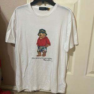 Polo tshirt w/bear logo